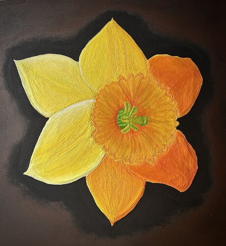 La jonquille di Sophonie Pierre, Pittura in vendita su Singulart