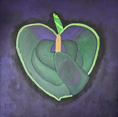 Le lys Calla par Sophonie Pierre, Peinture en vente sur Singulart
