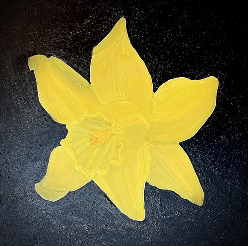 La jonquille by Sophonie Pierre, Painting for Sale on Singulart