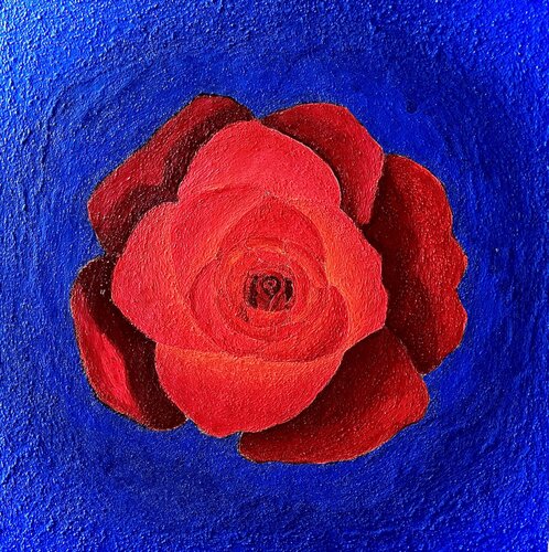 La rose par Sophonie Pierre, Peinture en vente sur Singulart