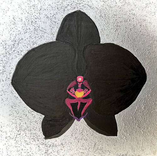 Orchidée par Sophonie Pierre, Peinture en vente sur Singulart