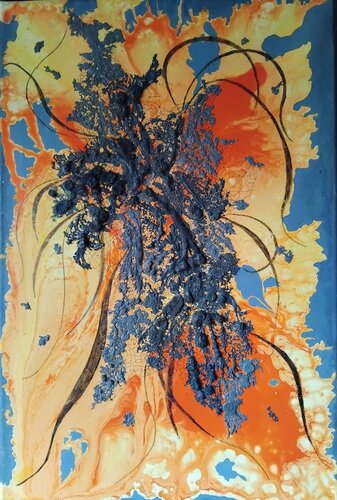 Energía en expansion by Kunka Andonova Yonova, Painting for Sale on Singulart