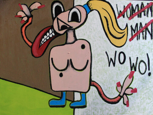 Wo, Wo! by AJ Smith, Painting for Sale on Singulart