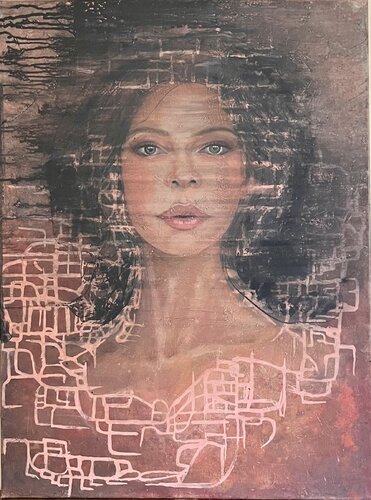 Fragmented Identity van Susanna Canciani, Schilderij te koop op Singulart
