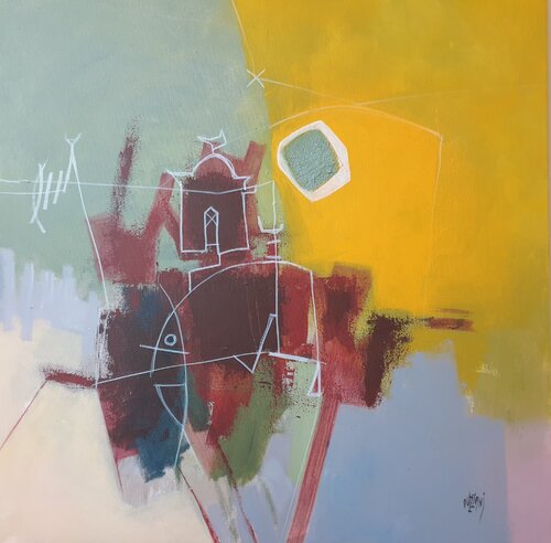 Jour beni von Mohamed Chafa Ouzzani, Malerei kaufen auf Singulart