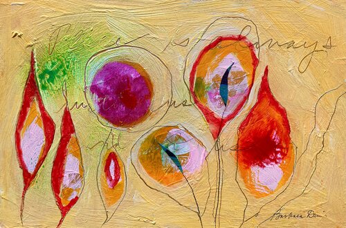 Peace is always with us, in us van Barbara Davis, Schilderij te koop op Singulart