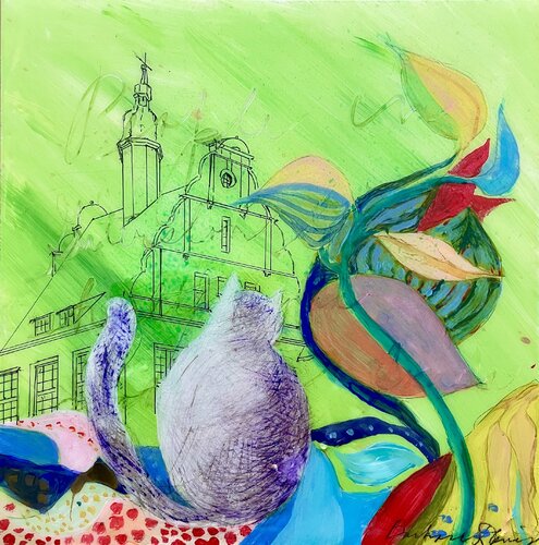 Guetersloh live healthy and productive Lives by Barbara Davis, Painting for Sale on Singulart