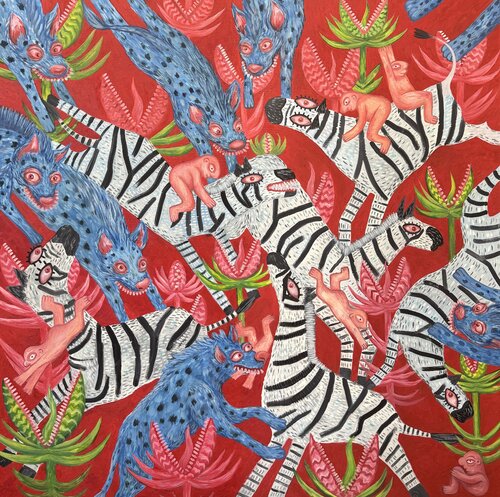 The Hunt de Julia Sky, Pintura a la venta en Singulart