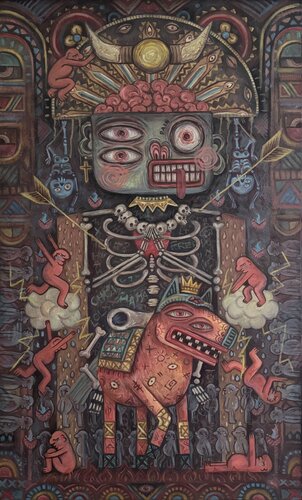 The Horseman de Julia Sky, Pintura a la venta en Singulart