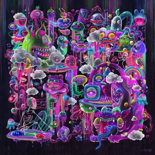 Cloudy with a Chance of Rain de Julia Sky, Digital a la venta en Singulart