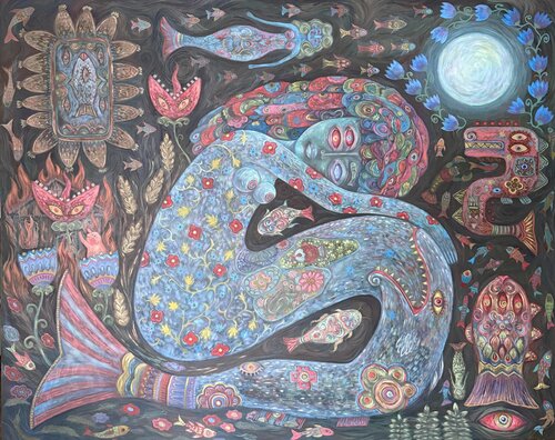 Melancholy by Julia Sky, Painting for Sale on Singulart