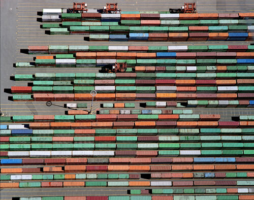 Trailer Yard - Port of Tacoma, Washington von John Griebsch, Fotografie kaufen auf Singulart