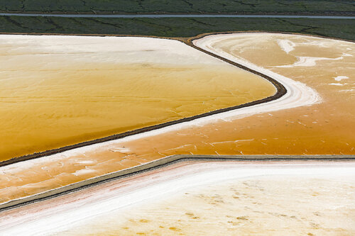 Salt Lagoons  #9030 - San Francisco Bay von John Griebsch, Fotografie kaufen auf Singulart