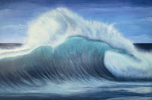 Good Hope – Seascape by EMAN KHALIFA, Painting for Sale on Singulart