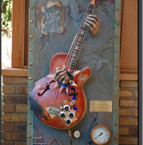 Tribute to BB King by James McCallister, Sculpture for Sale on Singulart