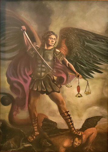 Michael Arc Angel by James McCallister, Painting for Sale on Singulart