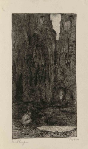 Der Abgrund (The Abyss) by Walter Richard Rehn, Print for Sale on Singulart