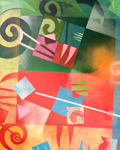 Matinée profane von Alberto Zoina, Malerei kaufen auf Singulart