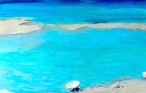 Salty Day di Ellie Lasthiotaki, Pittura in vendita su Singulart