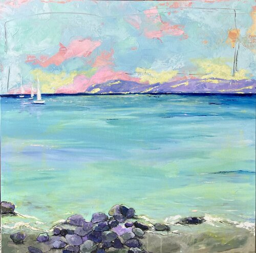 A long lasting love von Ellie Lasthiotaki, Malerei kaufen auf Singulart