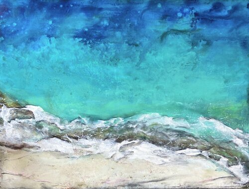 Embrace the Breeze di Ellie Lasthiotaki, Pittura in vendita su Singulart