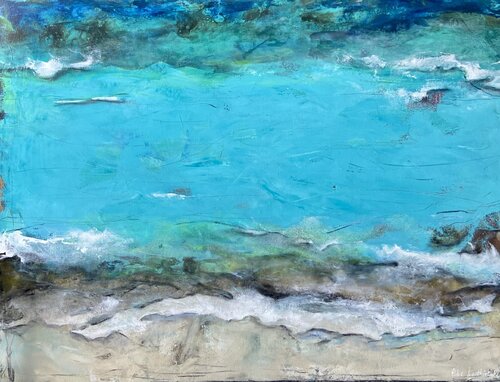 What the sea carries von Ellie Lasthiotaki, Malerei kaufen auf Singulart