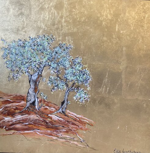 Me and you Forever von Ellie Lasthiotaki, Malerei kaufen auf Singulart