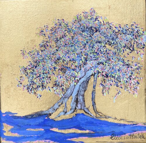 Growing old in elegance di Ellie Lasthiotaki, Pittura in vendita su Singulart