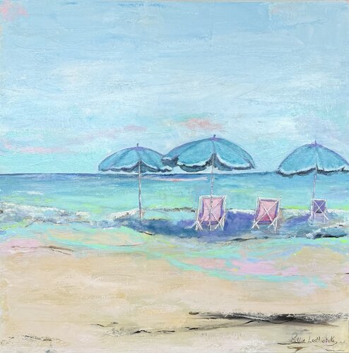 Close Your Eyes par Ellie Lasthiotaki, Peinture en vente sur Singulart