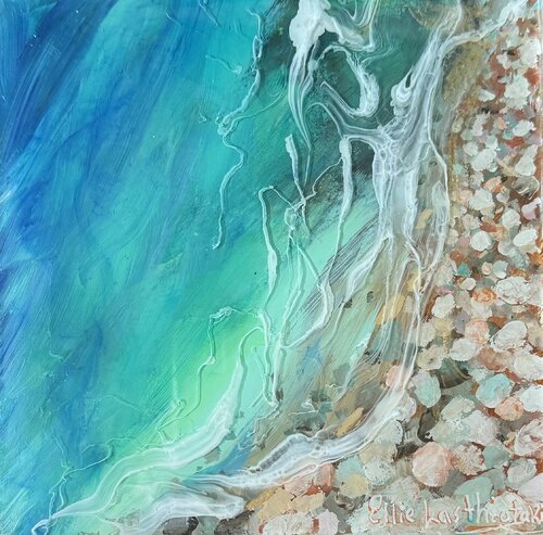 Pebbles van Ellie Lasthiotaki, Schilderij te koop op Singulart