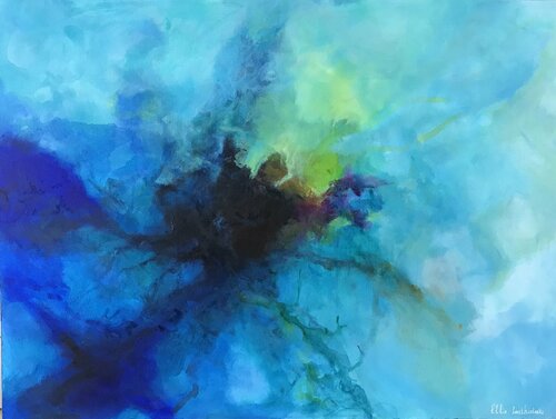 Promise of the Unexpected Light van Ellie Lasthiotaki, Schilderij te koop op Singulart