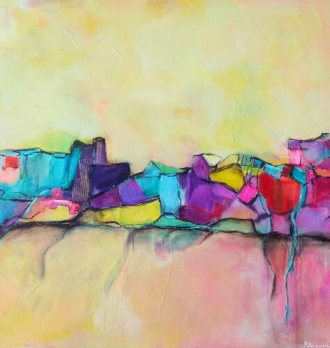 Internal desire di Ellie Lasthiotaki, Pittura in vendita su Singulart