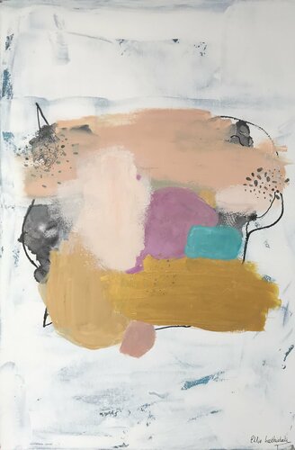 Can you see my heart? di Ellie Lasthiotaki, Pittura in vendita su Singulart
