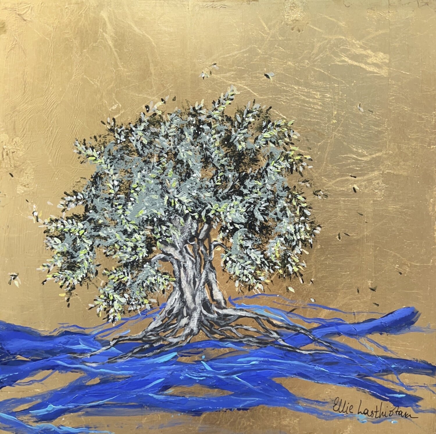 Earth and olive Ellie Lasthiotaki