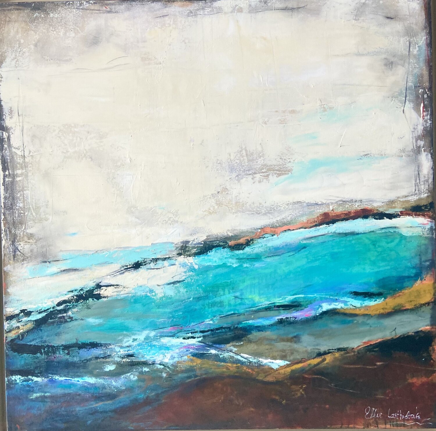 Between here and there Ellie Lasthiotaki