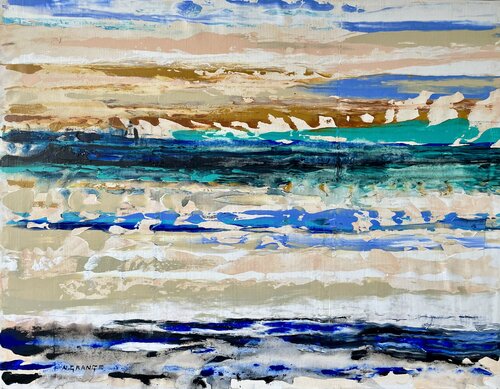 entre ciel et mer 2 par nathalie grange, Autres supports en vente sur Singulart
