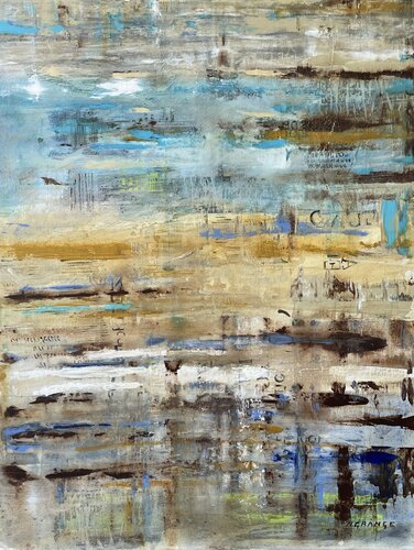 entre ciel et sable von nathalie grange, Malerei kaufen auf Singulart