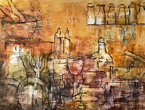 invitation von nathalie grange, Malerei kaufen auf Singulart