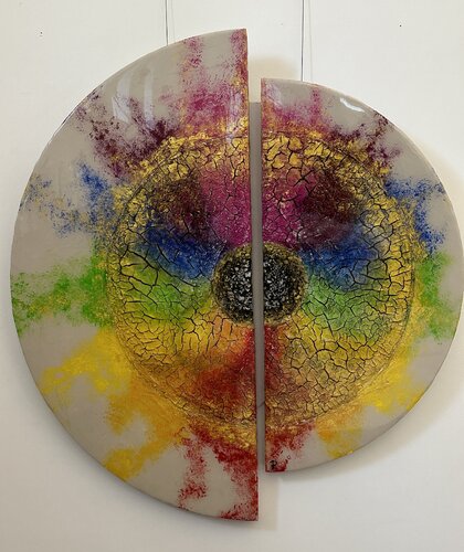 Buddha's Eye van Johanna Przystalski, Schilderij te koop op Singulart