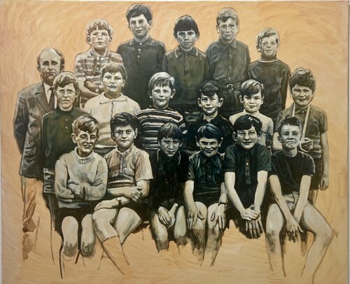 Handzame Classe 1967 von Andreas VANPOUCKE, Malerei kaufen auf Singulart