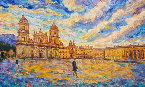 El latido de la republica by Javier Parra, Painting for Sale on Singulart