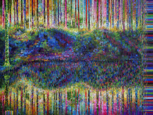 Crystal Dialogue #14 by LAVA Ghayas, Painting for Sale on Singulart
