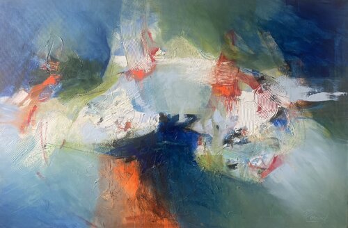 Donde el azul arde von Mariana Pereira, Malerei kaufen auf Singulart