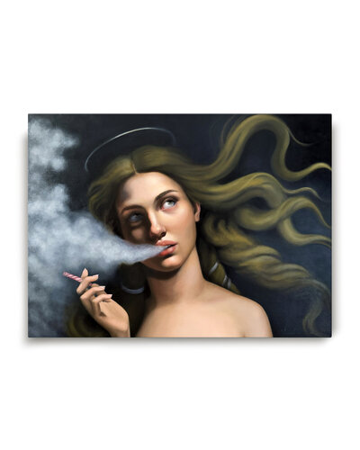 To Venus and Back par demetra garbasevschi, Peinture en vente sur Singulart