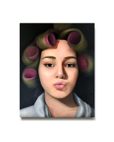 The Rehearsal di demetra garbasevschi, Pittura in vendita su Singulart