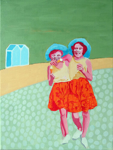 Ice Cream by Peter Loretan, Painting for Sale on Singulart