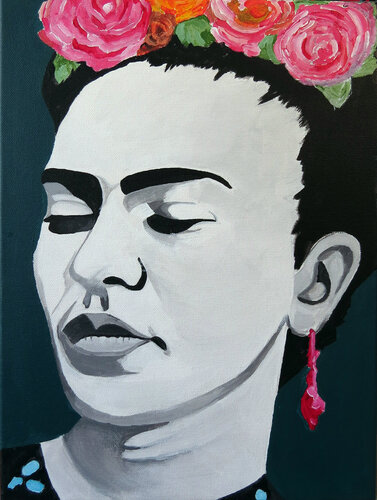 Frida K. by Peter Loretan, Painting for Sale on Singulart