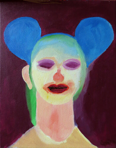 Blauohr by Peter Loretan, Painting for Sale on Singulart