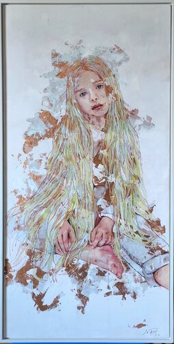 Azul 3 di Nathalie Peyrot, Pittura in vendita su Singulart