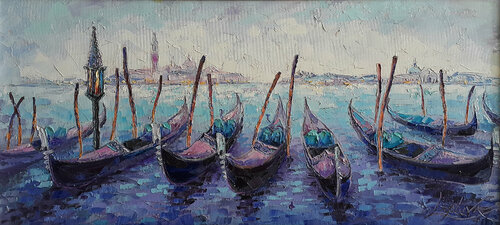 Painting Morning in Venice Viktoria Lapteva